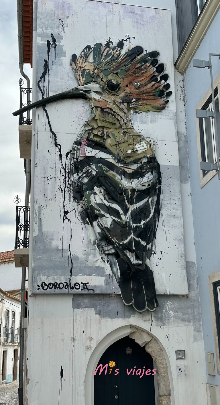 Santarém: Entre Murallas Medievales, Gótico y el Río Tajo Arte callejero en Santarém