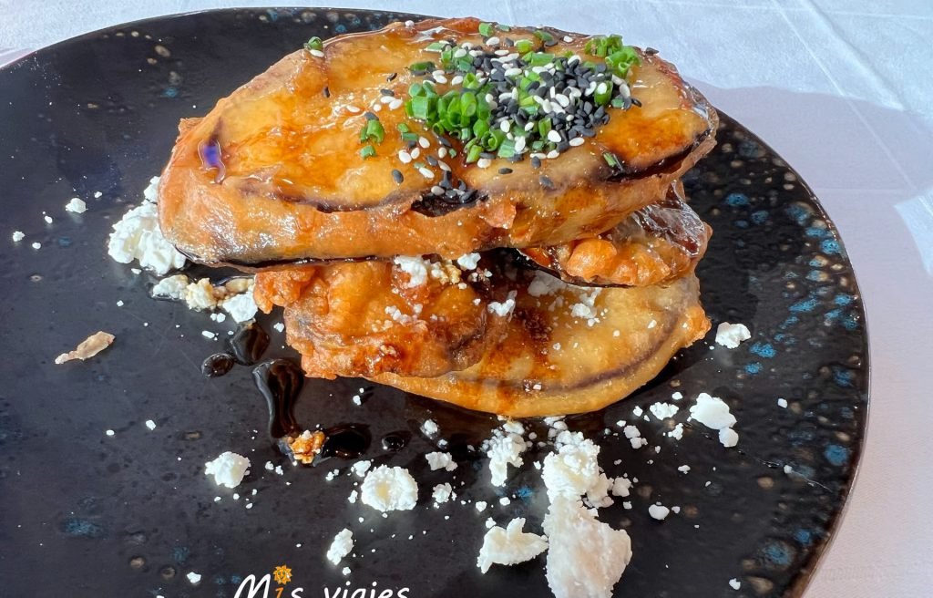 berenjenas en tempura