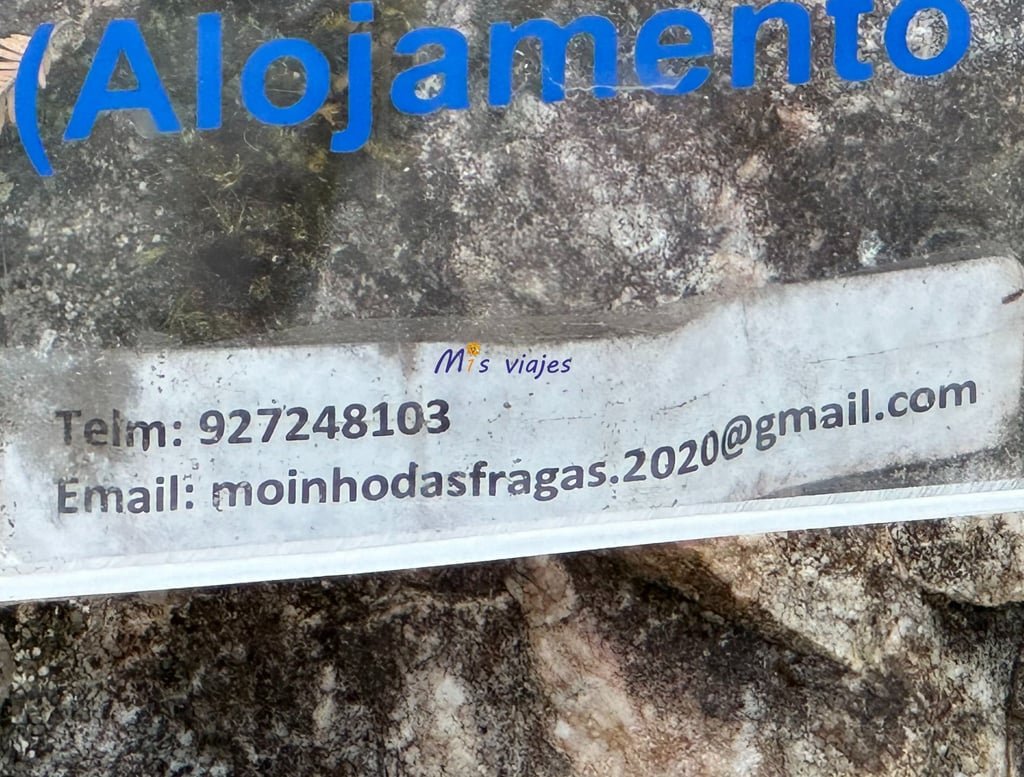 Contacto Alojamiento Local Molino de las Fragas de Sao Simao
