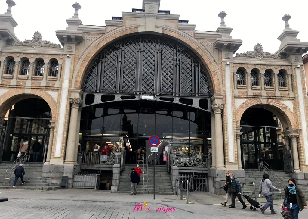 Histórico Mercado de Zaragoza fruto del arquitecto Francisco Yranzo