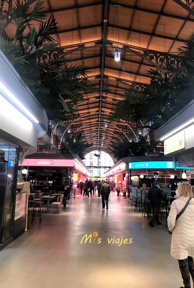 Interior del Mercado Central de Zaragoza