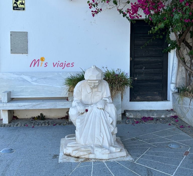 Figura de un pescador de Alcoutim
