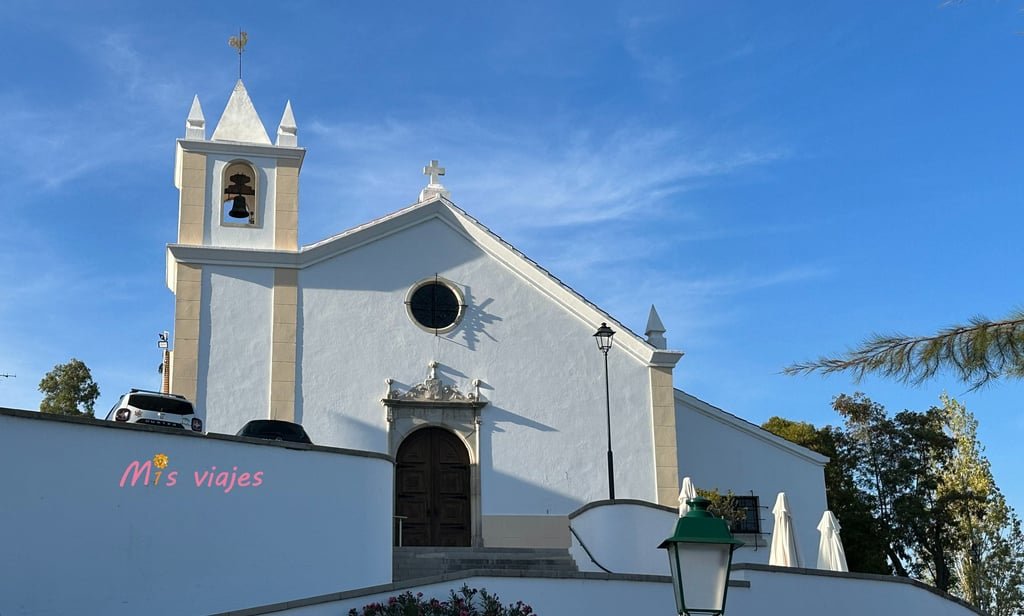 Fachada de la Iglesia Matriz de Sao Salvador de Alcoutim.
