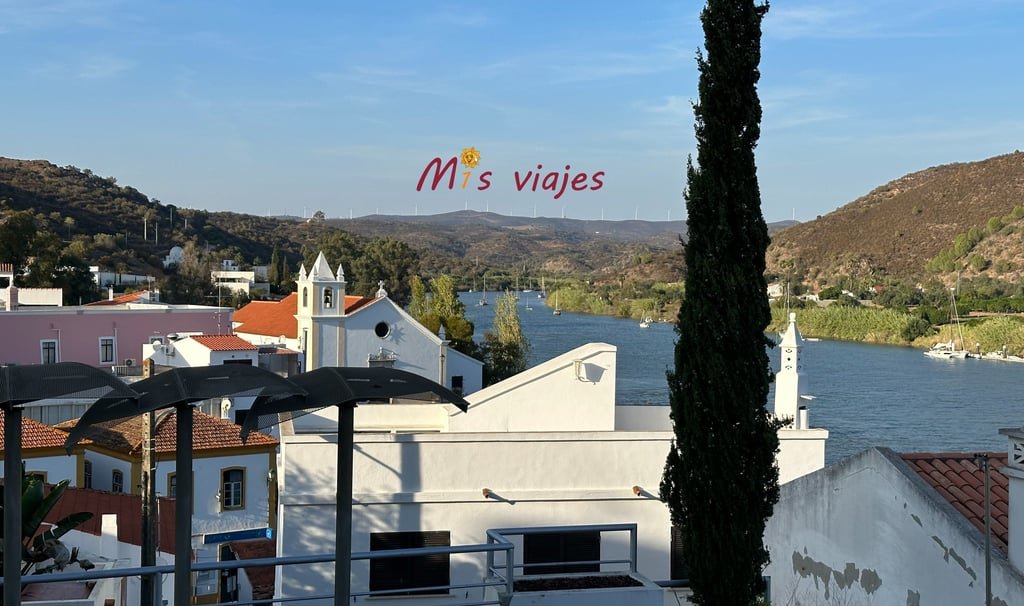 Panorámica del río Guadiana desde el Castillo de Alcoutim