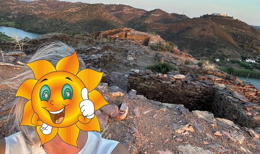 Ruinas de Castelo Velho en Alcoutim