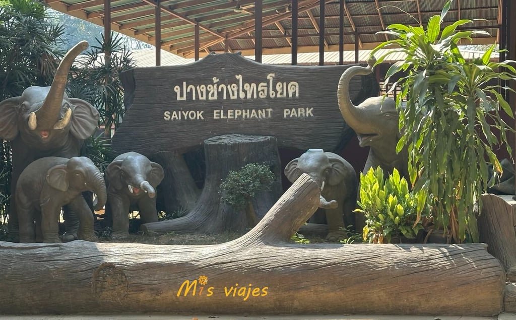 Sai Yok Park un lugar para disfrutar de los elefantes