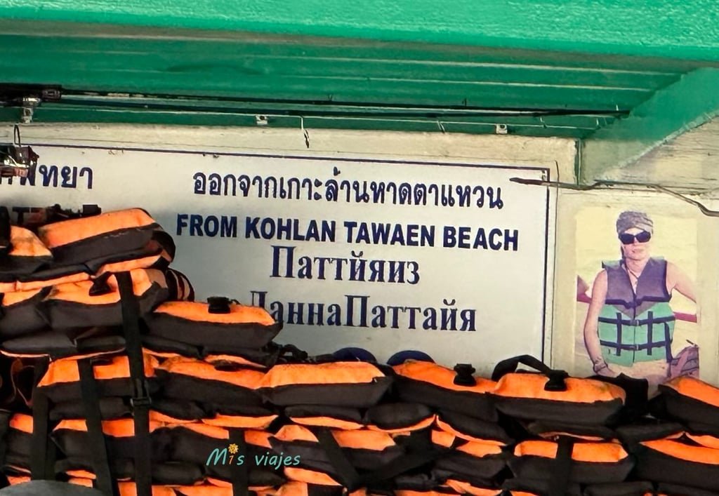 Ko Lan: La Isla Escondida de Tailandia Ferry desde Pattaya a Kao Lan en Tailandia