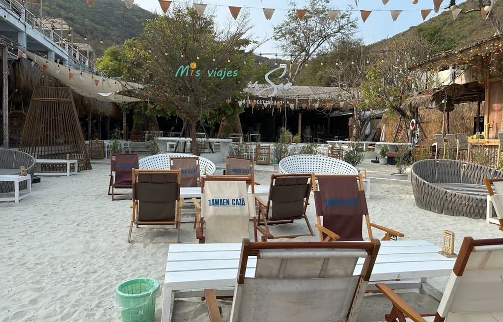 Ko Lan: La Isla Escondida de Tailandia Cafe Kohlarn frente a la Tawaen Beach