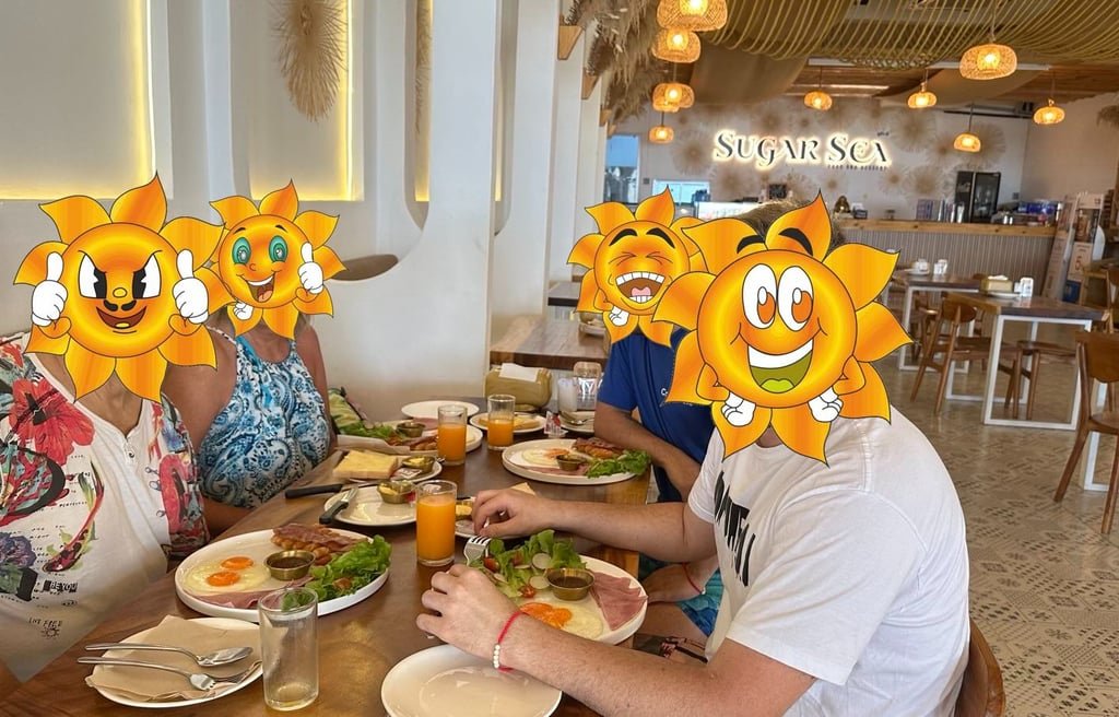 Ko Lan: La Isla Escondida de Tailandia M1s Viajes desayunando en Ko Lan