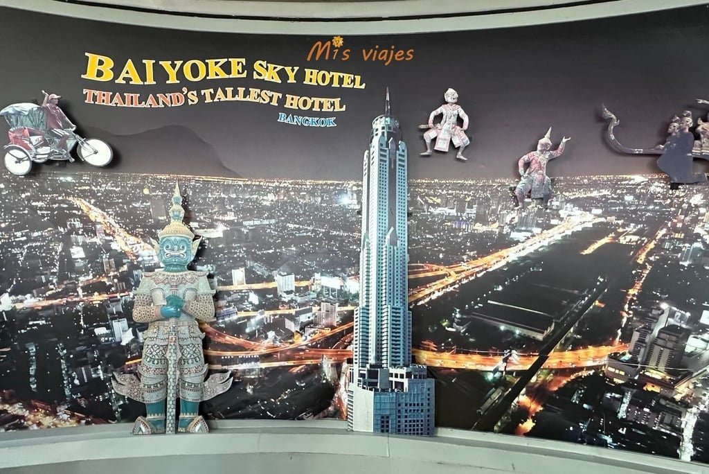 Maqueta del Baiyoke Sky Tower