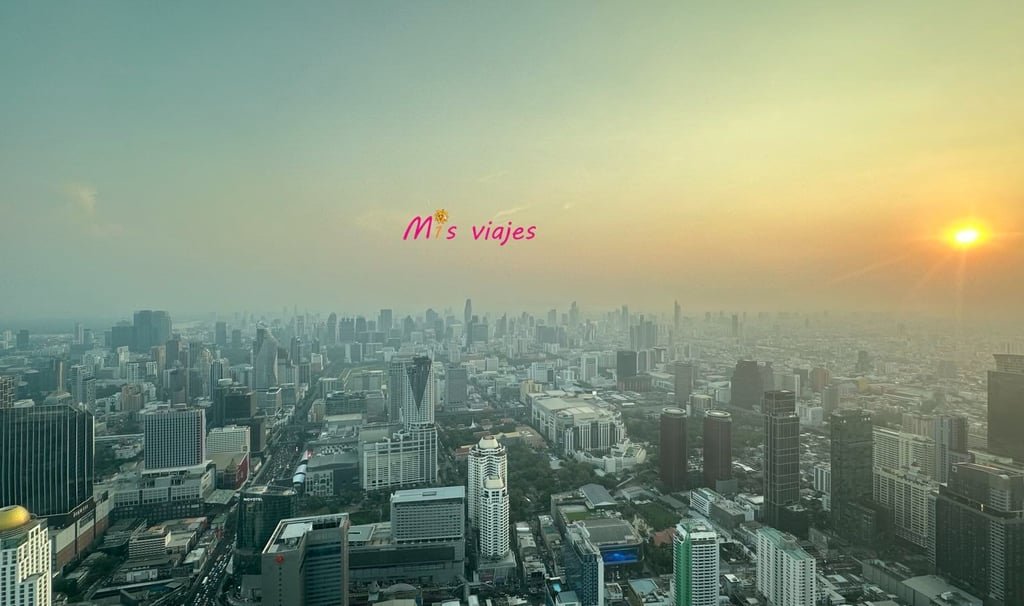 Cae el sol en Bangkok