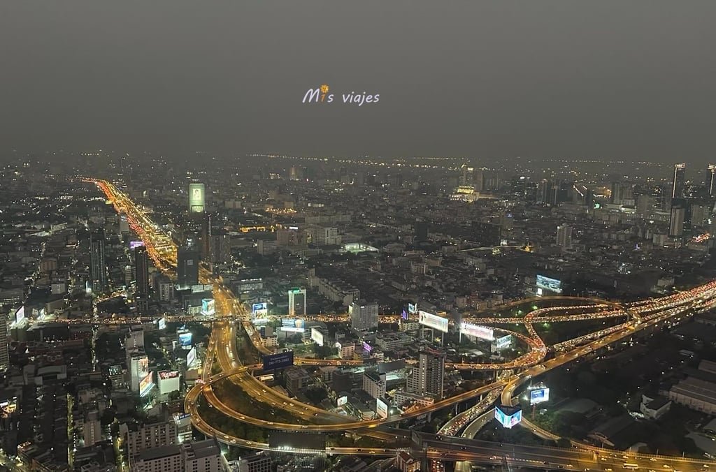 La circulación de Bangkok es otro espectáculo