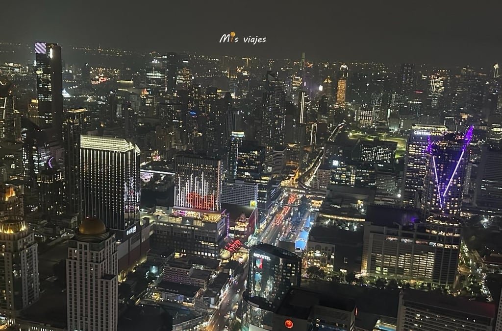 Desde el Rof del Baiyoke el espectáculo está servido