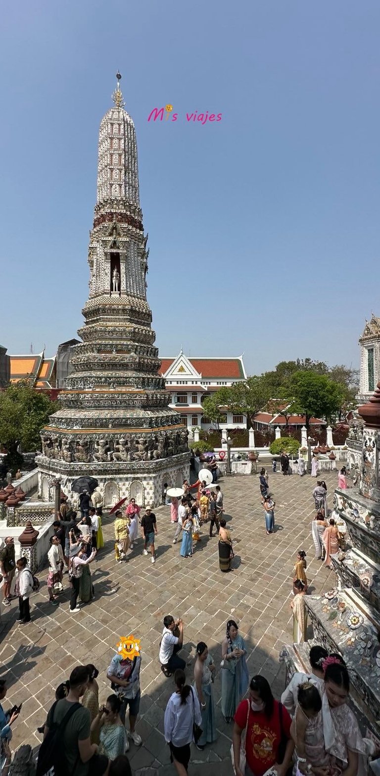Patio central en el Wat Arun