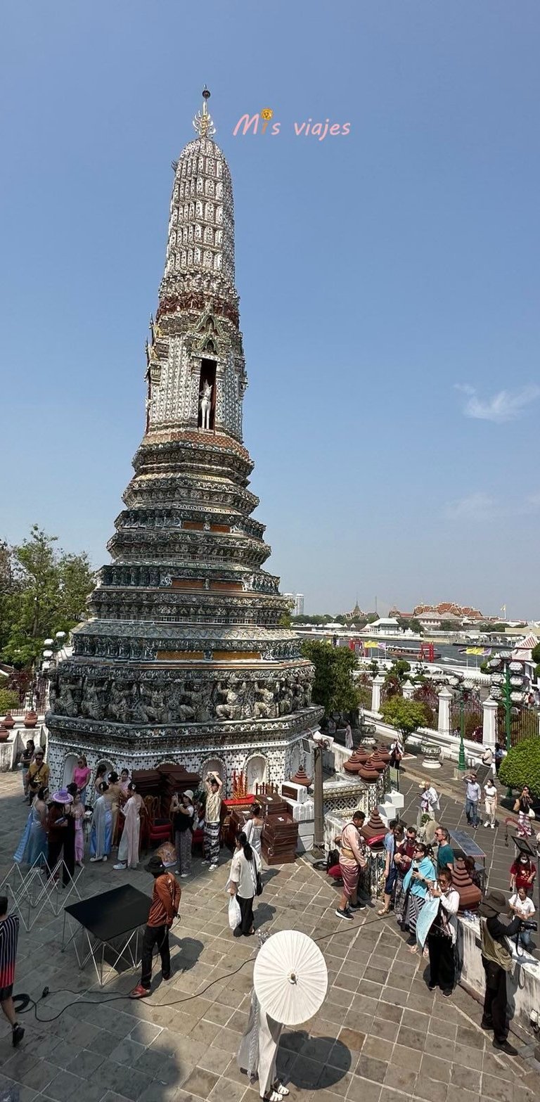 Muy concurrido el Wat Arun