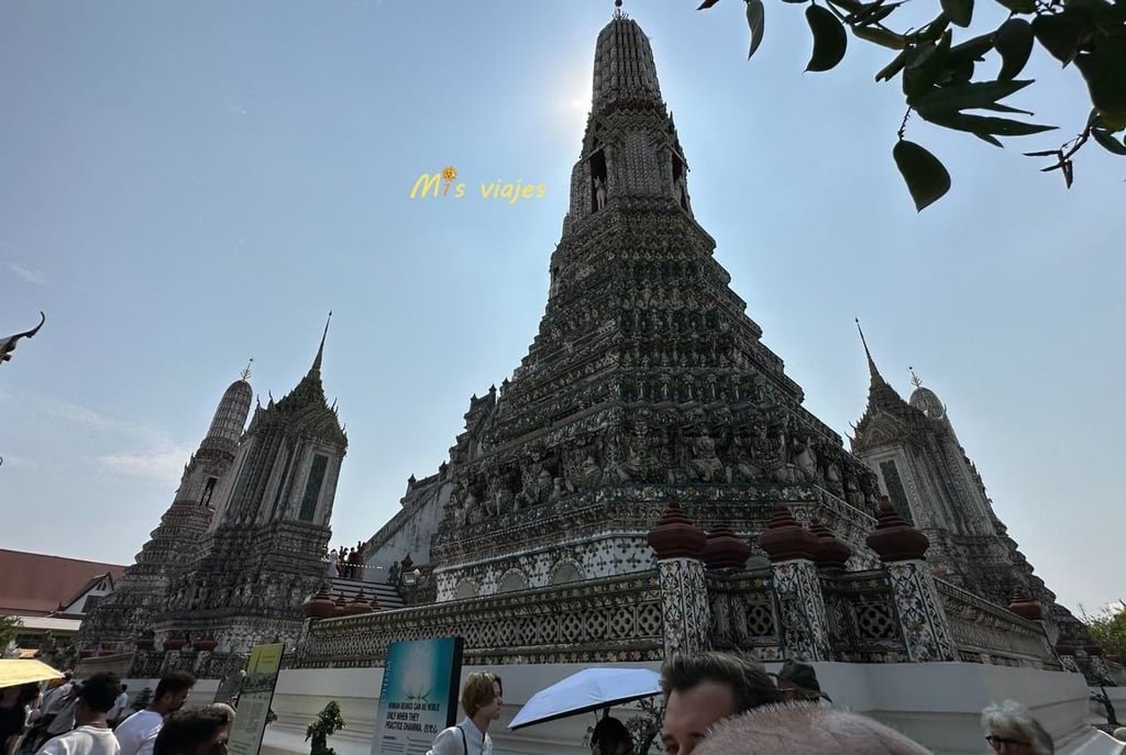 Panorámica del templo del Amanecer (Wat Arun)