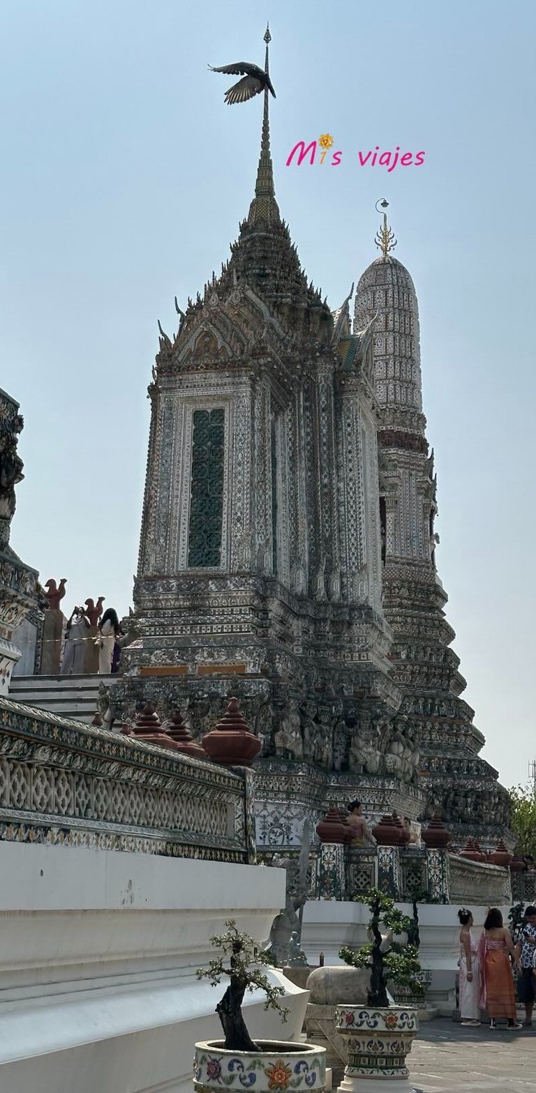 Torre del Wat Arun en Bangkok