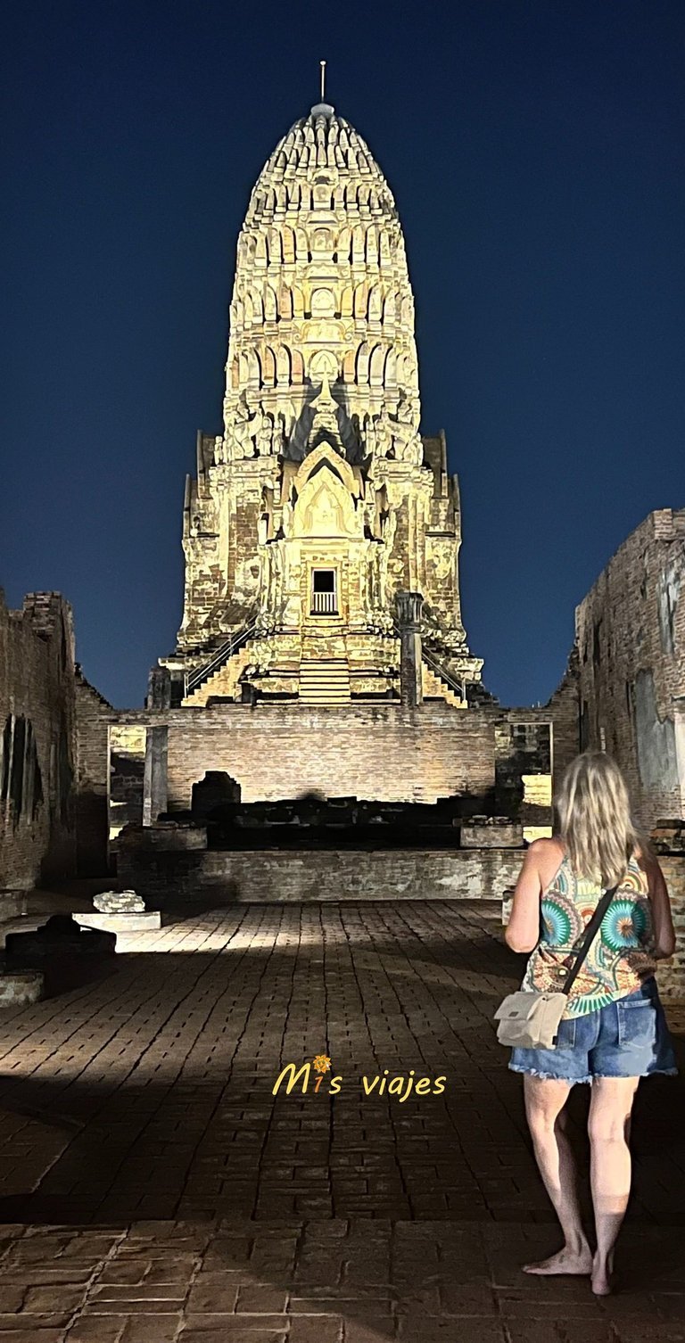 Panorámica del Prang del Wat Ratchaburana