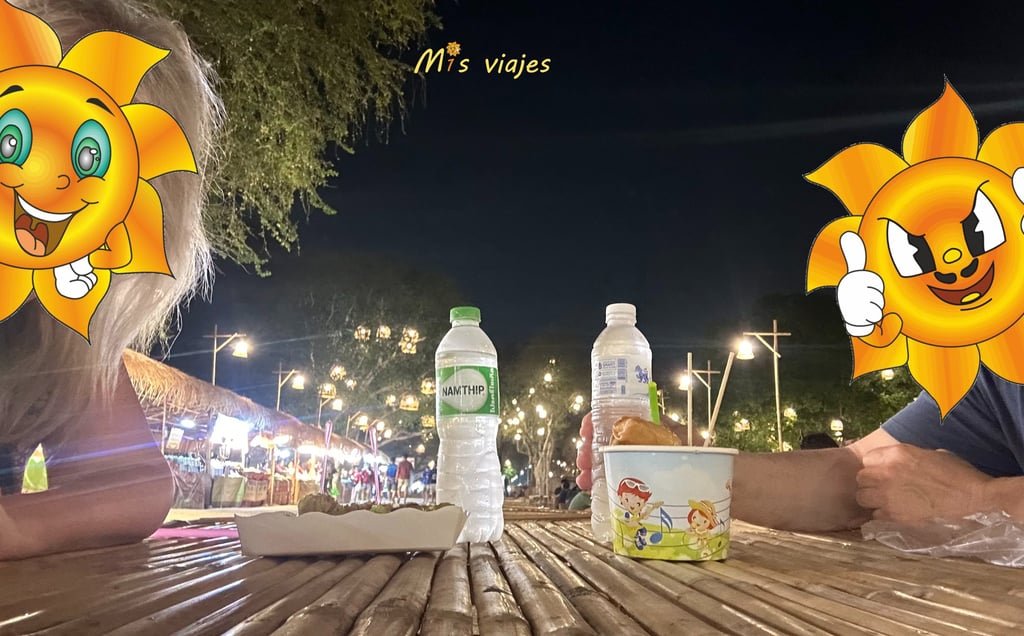 M1s Viajes cenando a la luz de las estrellas
