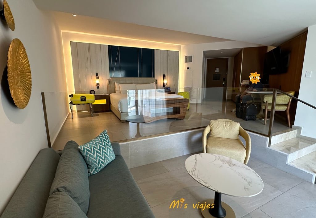 Panorámica de la suite del Hard Rock Hotel
