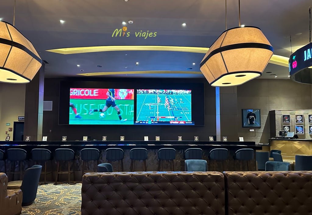 Zona de apuestas deportivas en el casino