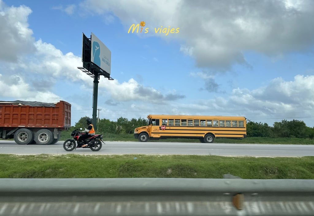 M1s viajes camino del aeropuerto