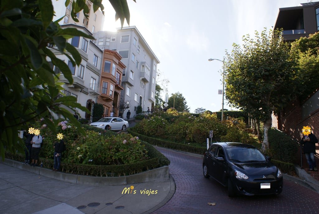 San Francisco: Su Golden Gate y sus Colinas La sinuosa Lombard Street.