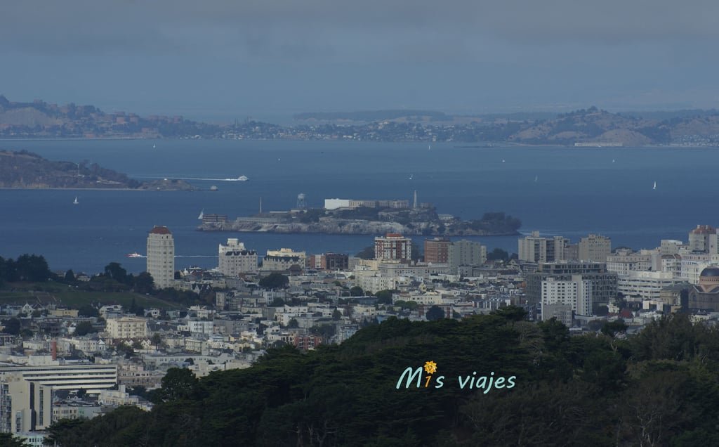 San Francisco: Su Golden Gate y sus Colinas Panorámica de San Francisco desde Twin Peaks.