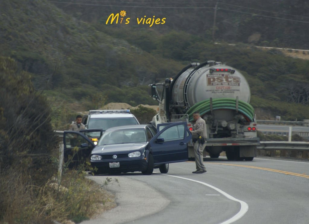 Recorrido de la CA-1 Big Sur en California.