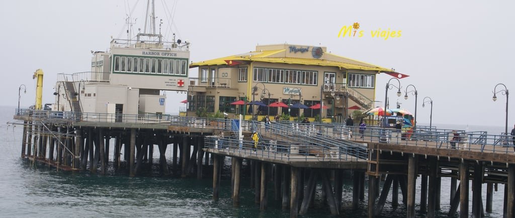 Santa Mónica-California Final del Muelle de Santa Mónica, en Los Ángeles.