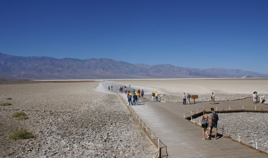 Badwater Basin en Death Valley.