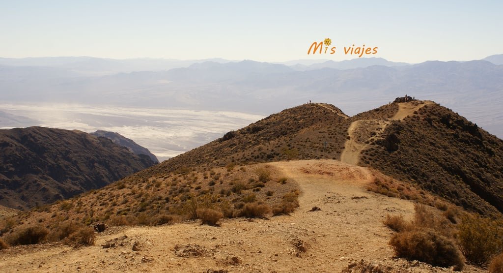 Sendero en Dante´s View.