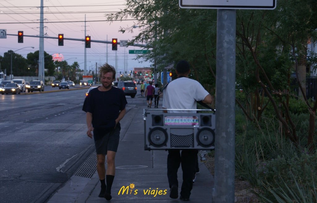 M1s Viajes pateando Las Vegas.