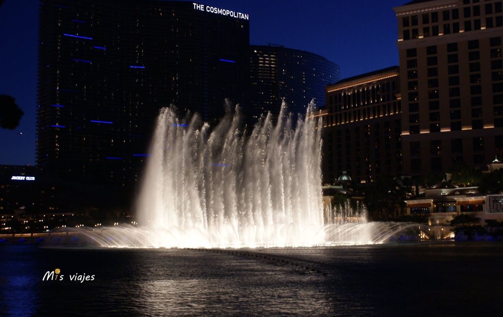 Fuentes del Bellagio en Las Vegas.