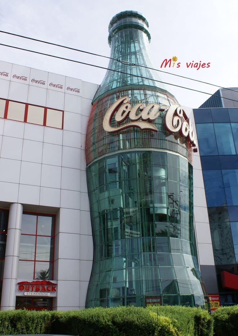 Coca-cola en Las Vegas Boulevard.
