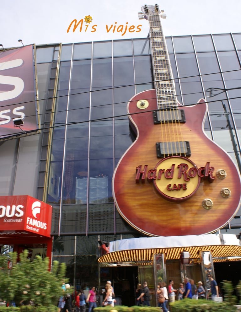 Hard Rock café & Casino.