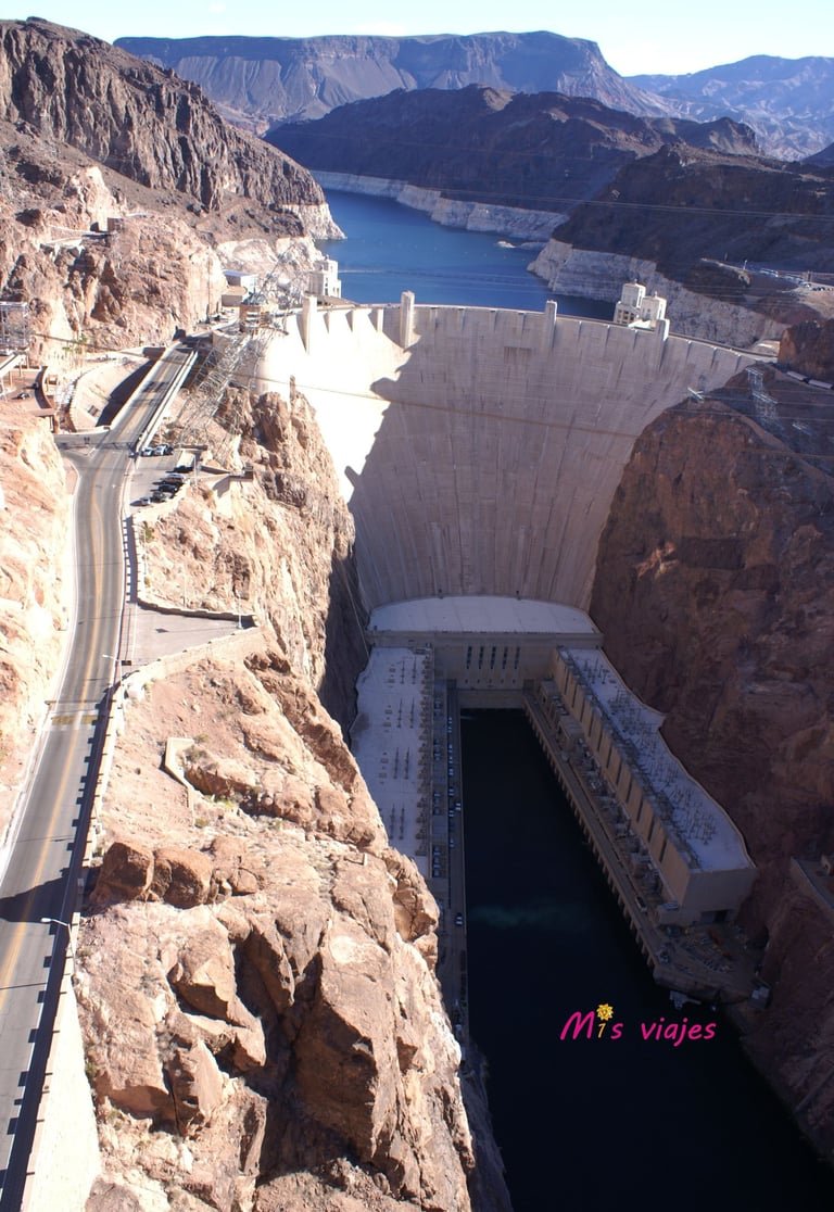 Presa Hoover Dam en EE.UU.