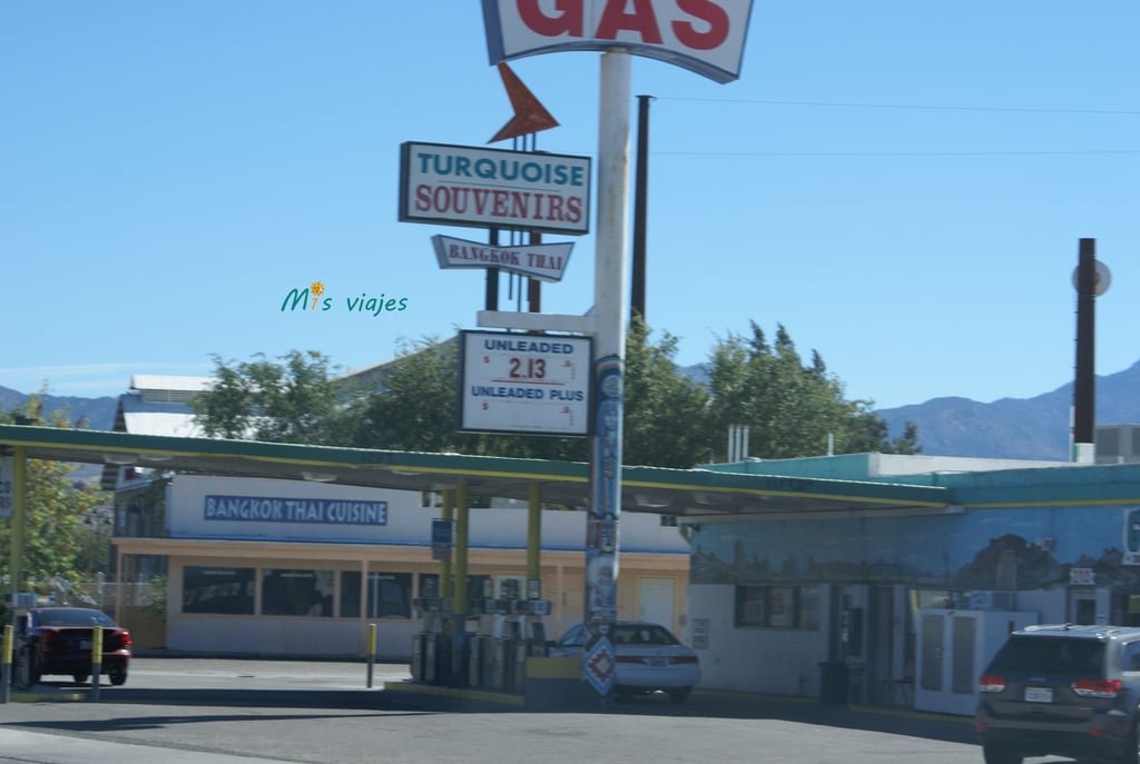Estación de Servicio en Kingman.