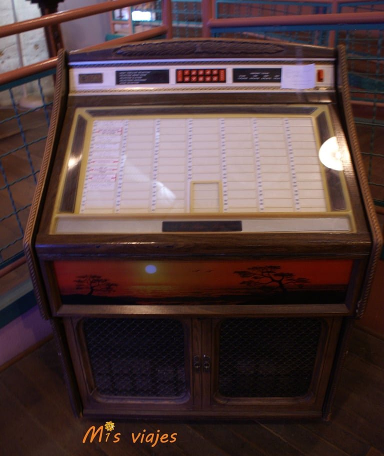 Junke box en el Museo de la Ruta 66.