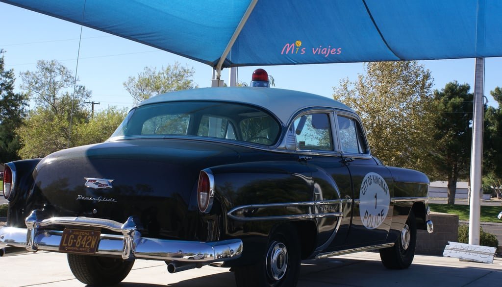 Coche de la policía de Kingman.