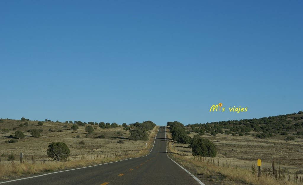 Precioso trazado de la Ruta 66