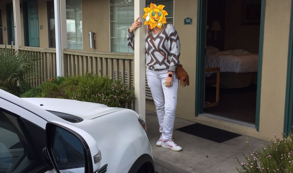 El Castell Motel en Monterey, California.