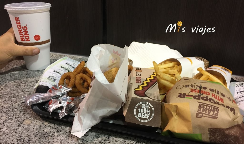 San Francisco: Su Golden Gate y sus Colinas Cena en Burguer King 1200 Market St. en San Francisco