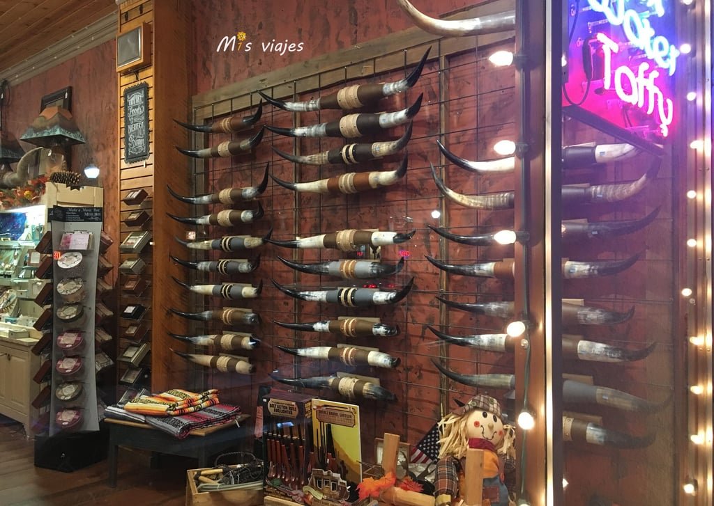 Tienda de recuerdos típicamente americana