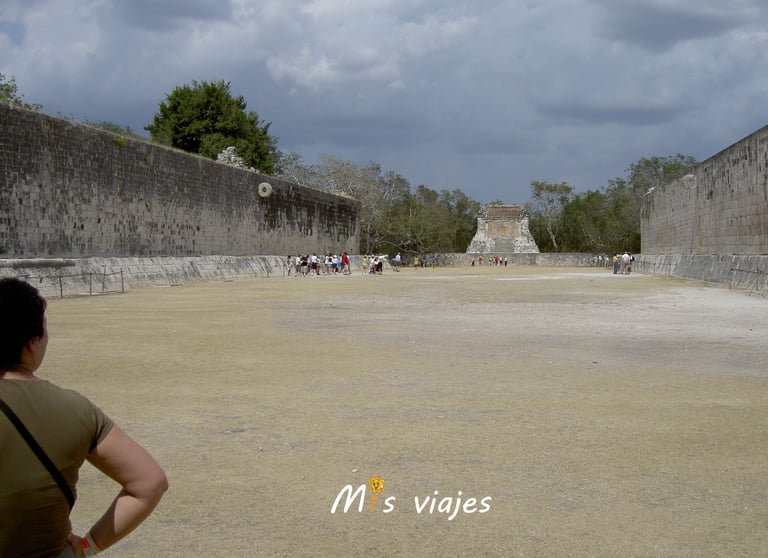 Campo de Pelota en Chichén Itzá