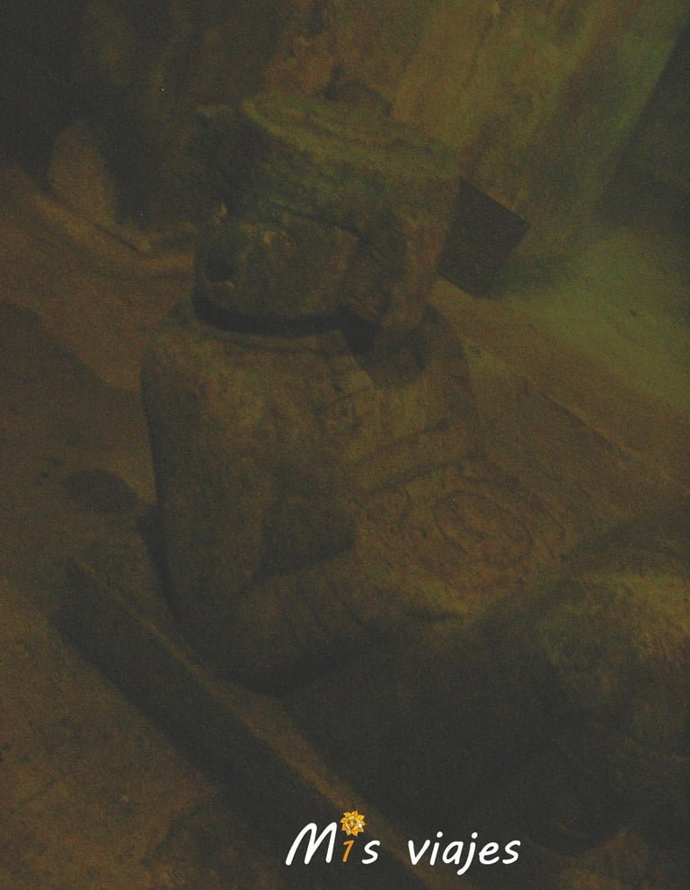 El Chac Mool del interior de Chichén Itzá