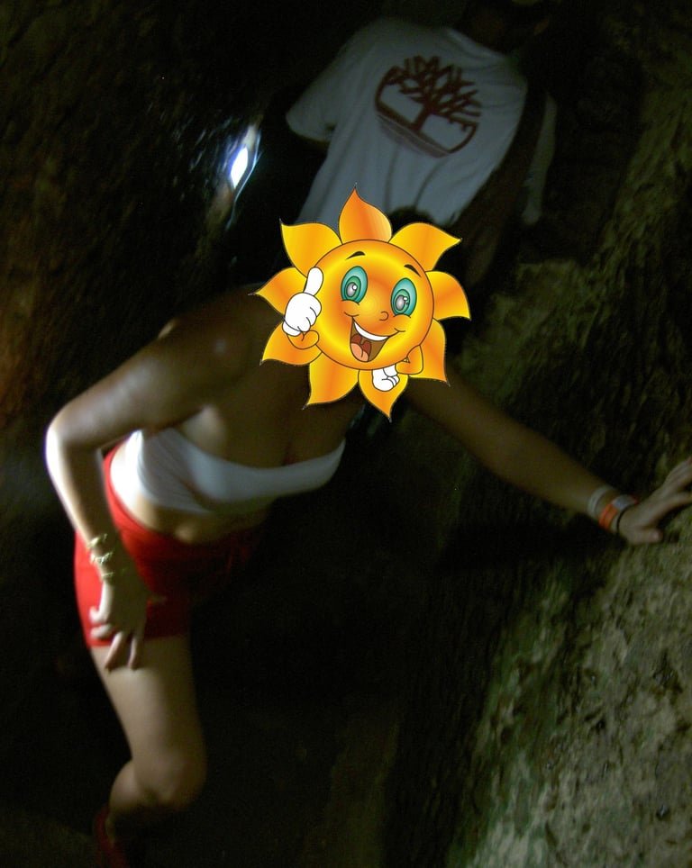 Interior de Chichén Itzá, un reto a la claustrofobia